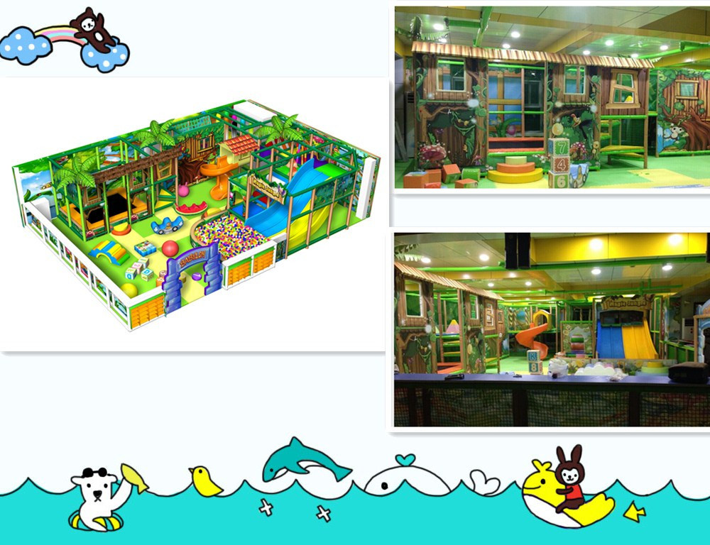 colorful Playground Equipments Children Indoor Soft Play Areas for Games