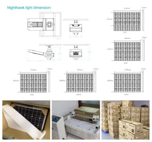 30W All in One Factory LED Solar Powered Street Garden Light