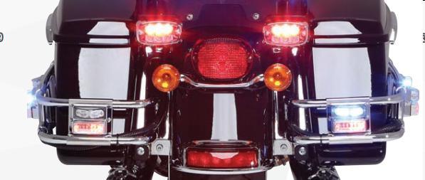 Lte1725 LED Police Motorcycle Side Light