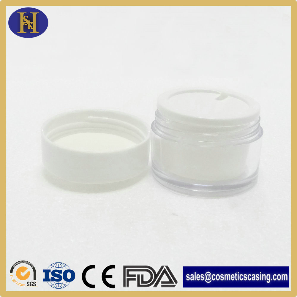 30g Hot Selling Plastic Cream Jar with Special Cap