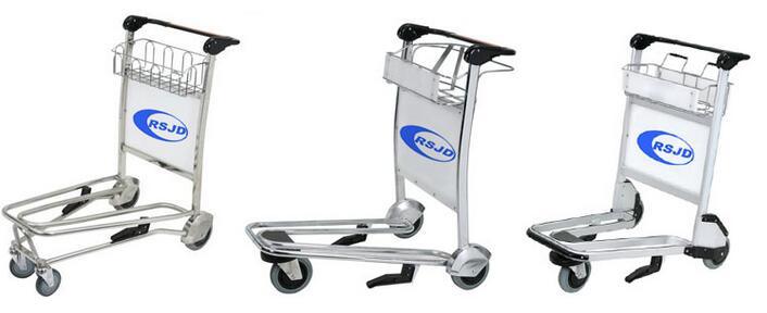 Airport Passenger Baggage Luggage Shopping Cart Trolley with Brake