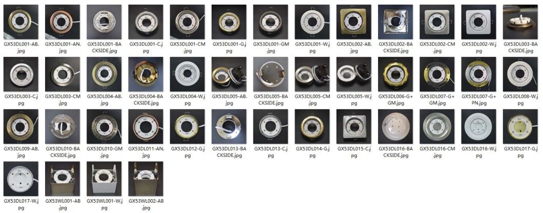 Gx53 LED Recessed Down Light