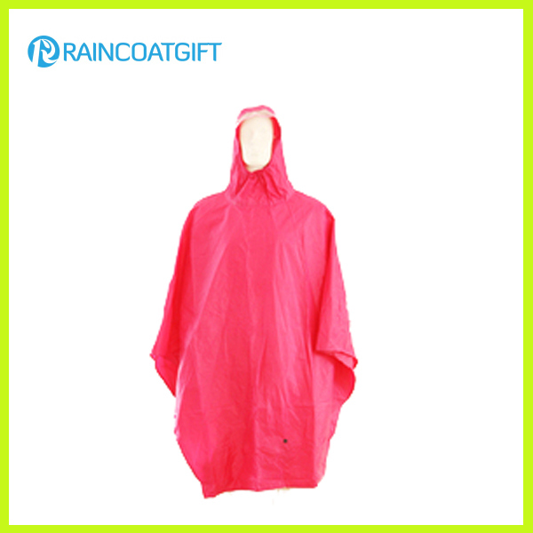 Adult Round Shape PVC Raincoat Rvc-006