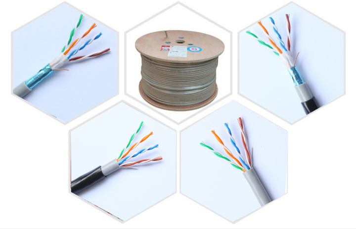 Cables Manufacturer FTP Cable Cat5e 24AWG Copper/CCA Network Cables with Competitive Price