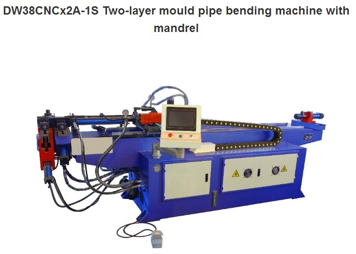 Dw38cncx2a-1s Two-Layer Mould Pipe Bending Machine with Mandrel