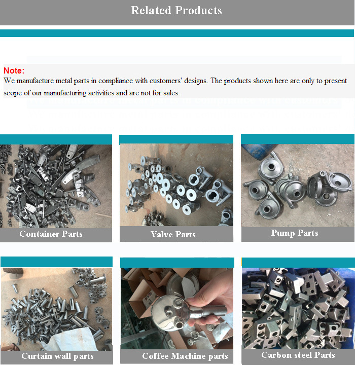 OEM Stainless Steel Investment Casting Iron Aluminum Sand Casting Parts