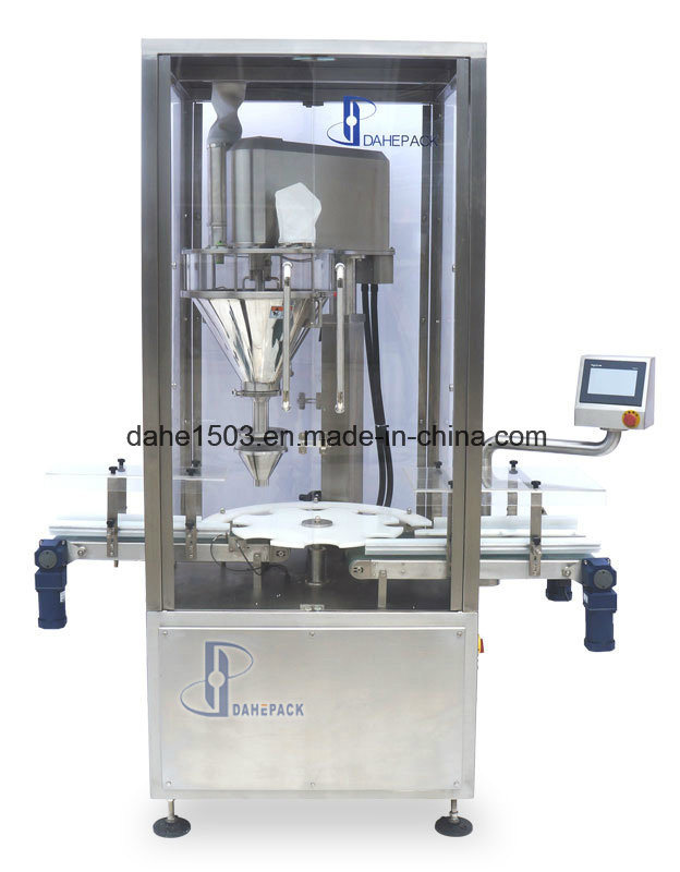 Accurate Powder Filling Machine with Inline Checkweigher