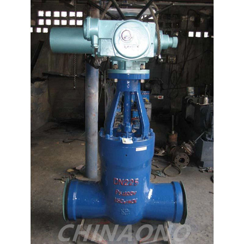 Carbon Steel High Pressure Thread Gate Valve with Electric