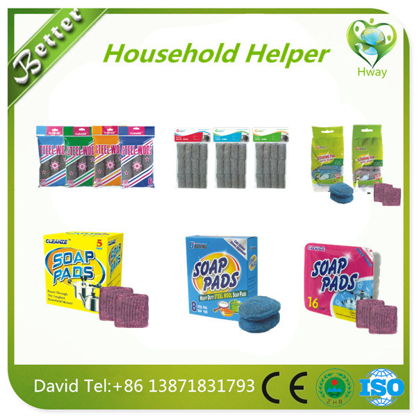Cleaning Sponge Scouring Pads for Kitchen Use