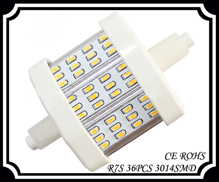 15W R7s 72PCS 5050 SMD LED Spotlight