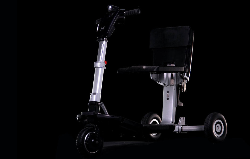 Multi-Functional Electric Disabled Motorcycle Compact Aluminum Lightweight Power Wheelchair