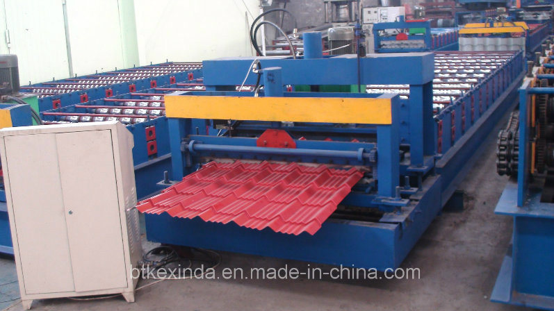 Kxd 960 Aluminum Roofing Sheet Glazed Tile Roll Forming Machine