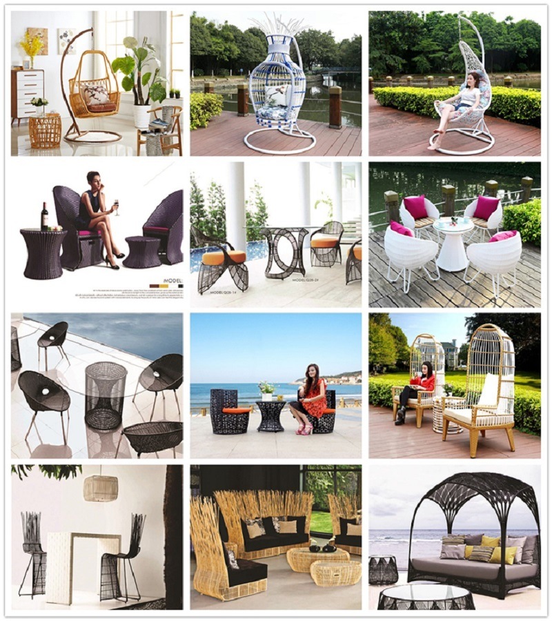 2017 New Design Outdoor Modern Garden Swing Chair (HC8090)