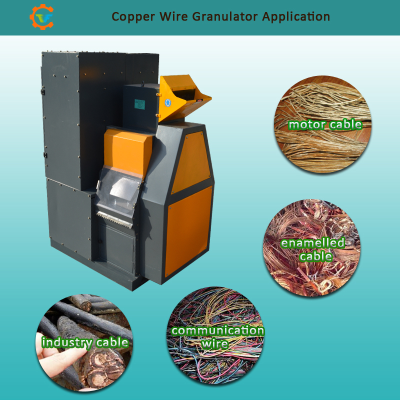 Waste Copper Wires and Cables Recycling Machine