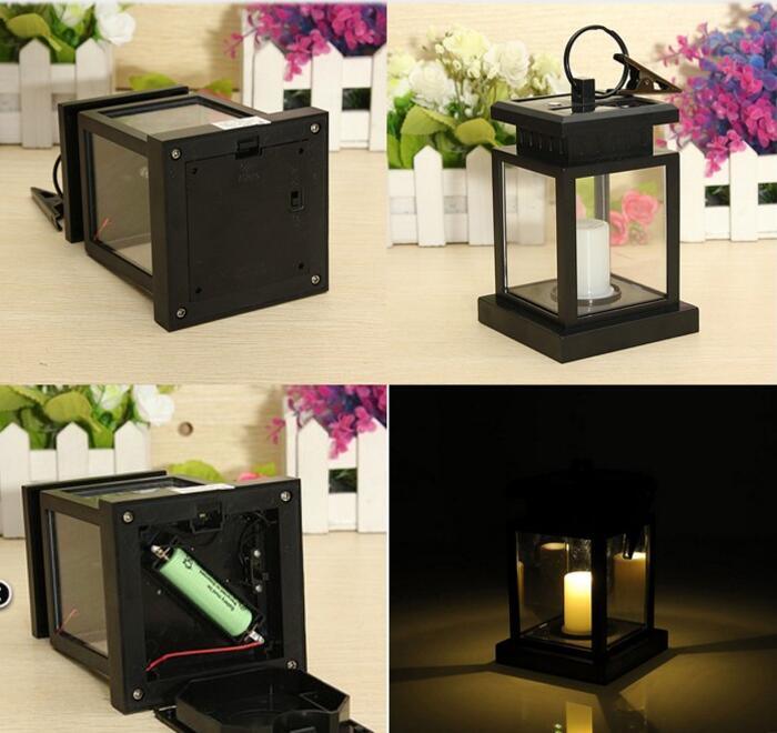 LED Garden Light Solar Umbrella Lantern