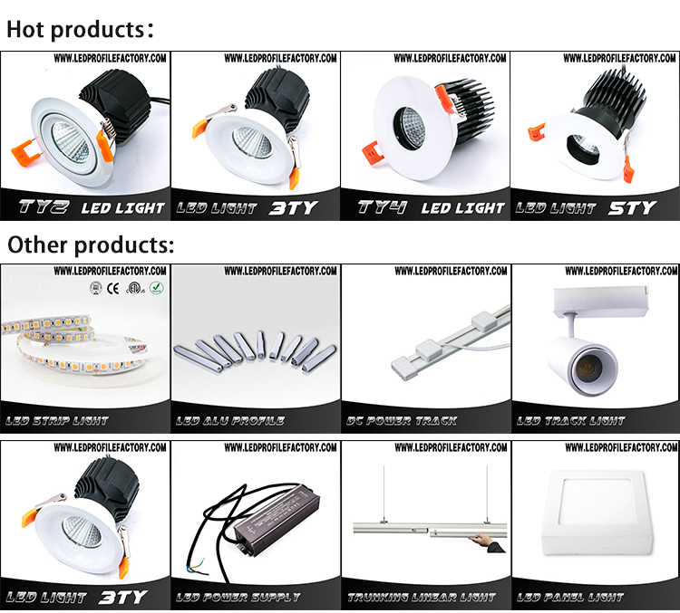 Lifud Meanwell Driver Dimmable LED Downlight