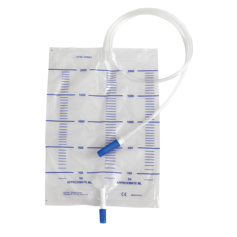Medical Disposable Urine Bag with T/Push Valve