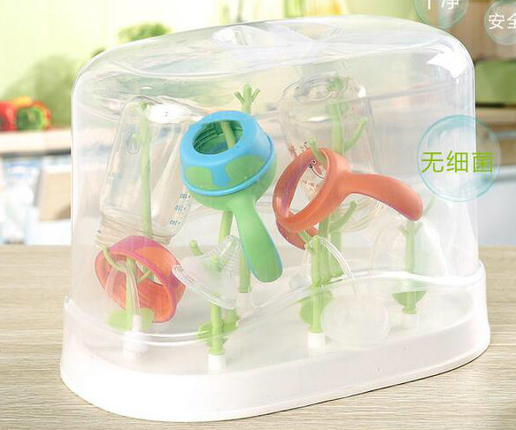 Portable BPA Free Plastic Baby Bottle Drying Rack FDA Approved