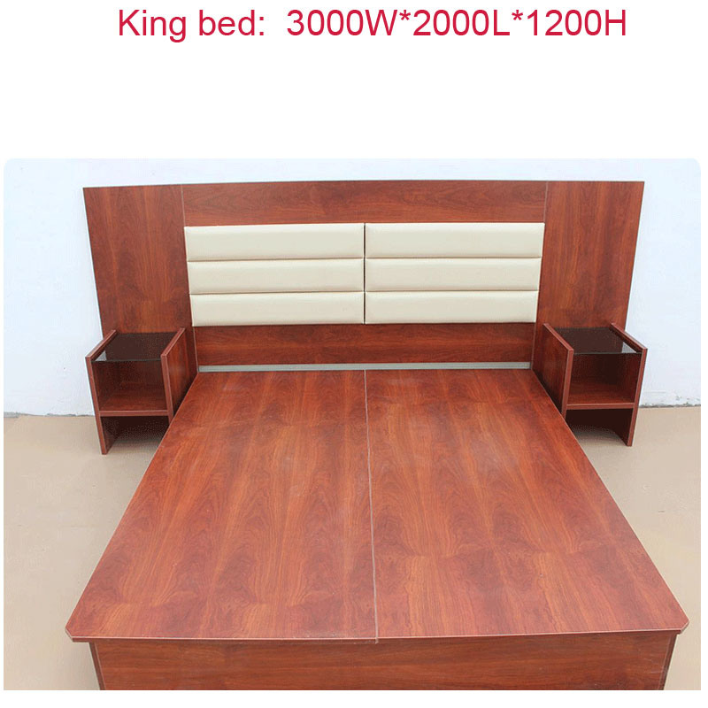 PU Leather Headboard Hotel Lobby Furniture