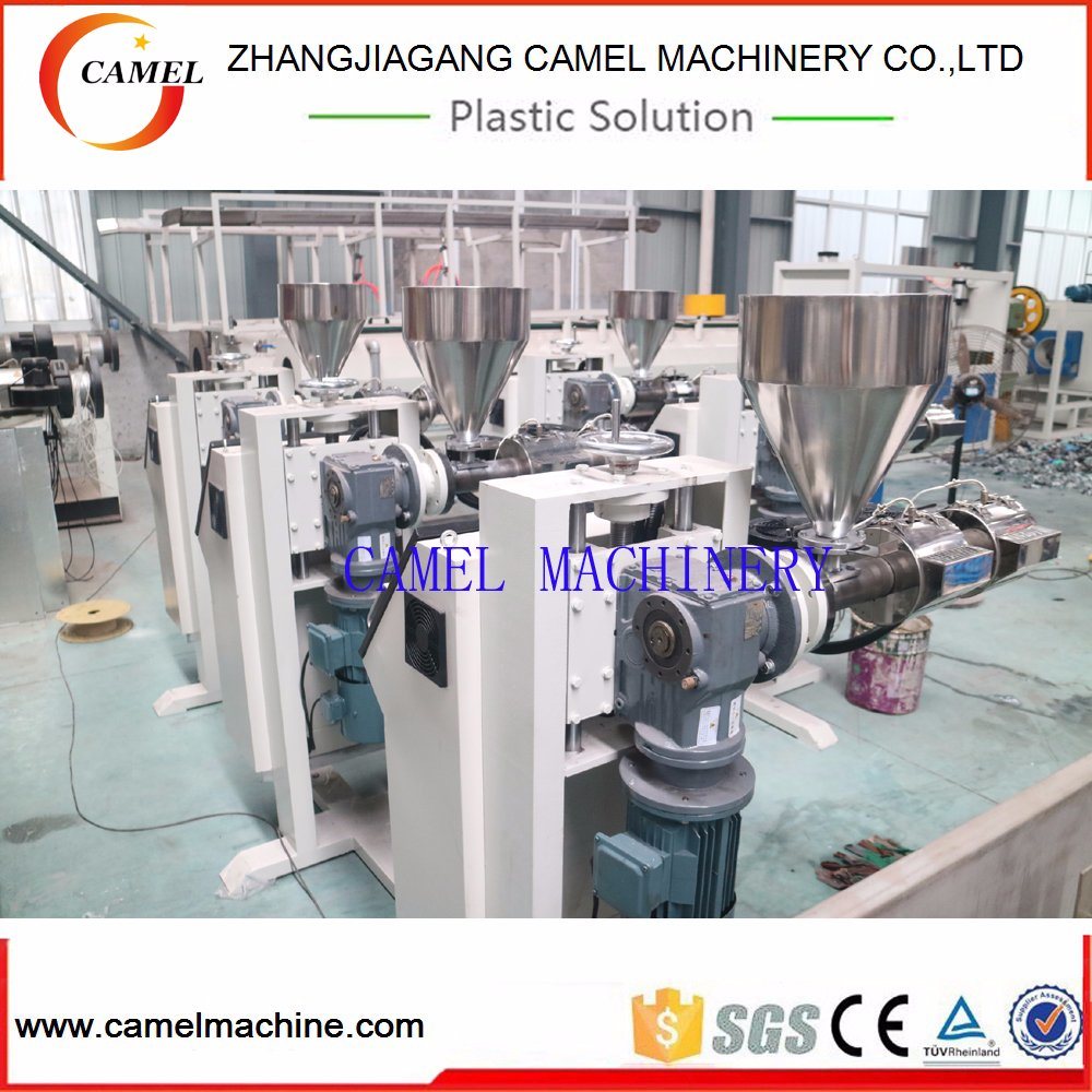 Sj-25 Single Screw Extruder for Plastic Pipe Color Line