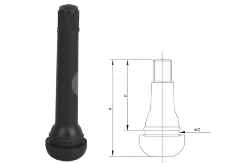 Snap in Rubber Tubeless Valve/Tire Valve Tr418