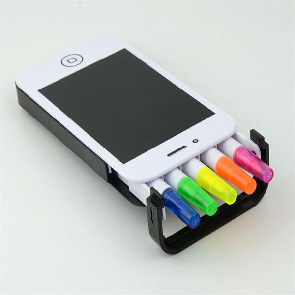 Promotional Gift 5 Color 5 in 1 Highlighter Marker Pen Set