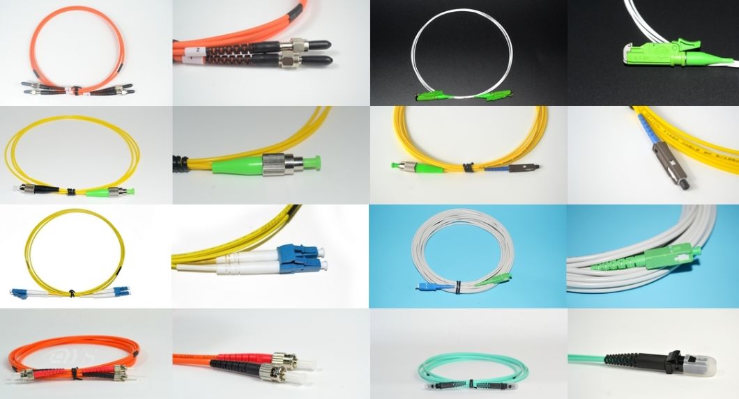 Fiber Optic Om4 Duplex LC to LC Patch Cord Cable