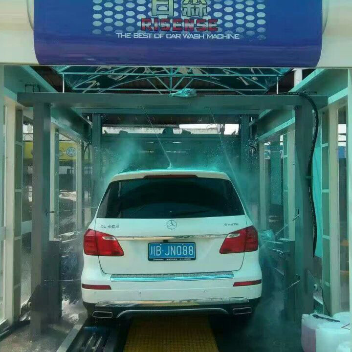 Automatic Tunnel Type Car Washing Machine Fast Cleanig Car Washer