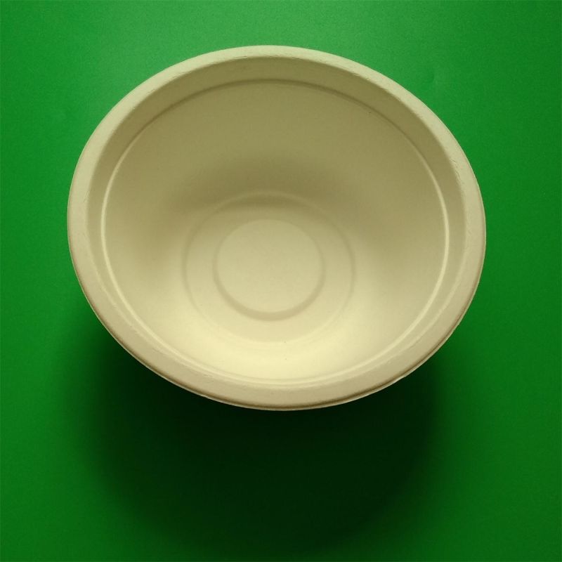 Eco-Friendly Biodegradable Sugarcane Pulp Paper Bowl