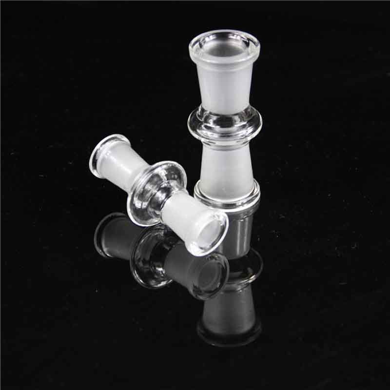 Smoking Accessories Glass Water Pipe Female to Female Glass Adapter