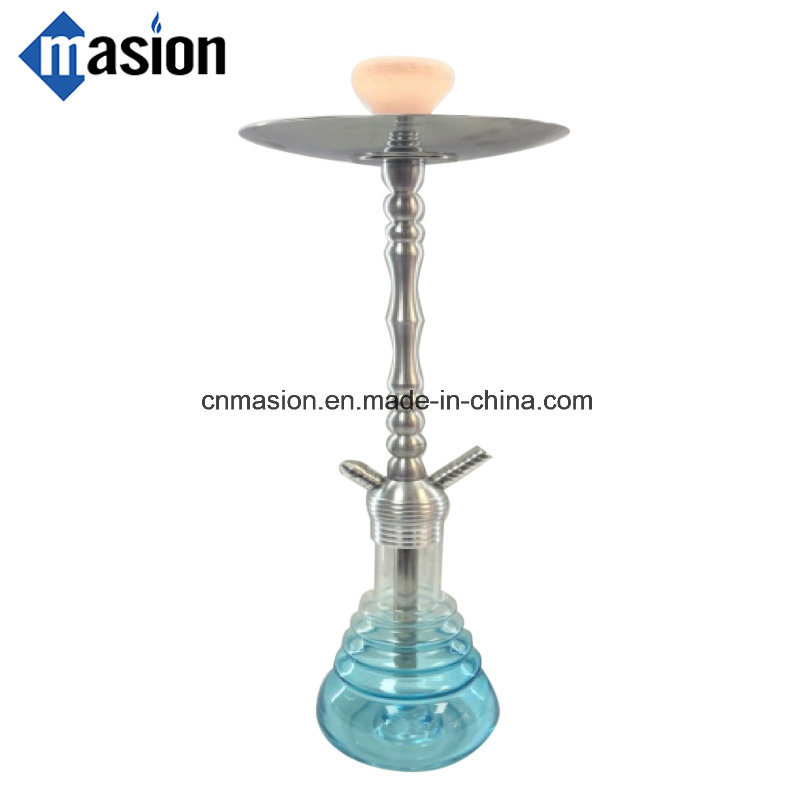 Glass Hookah Aluminum Amy Hookah with LED Light (AH-M001)