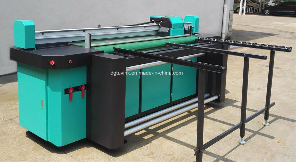 1.8m Large Flatbed LED Curable UV Printer