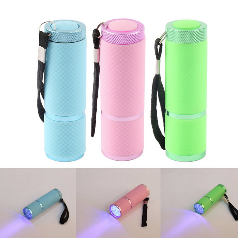 Pet Urine Blood Detector 365-395nm 9 LED UV Flashlight