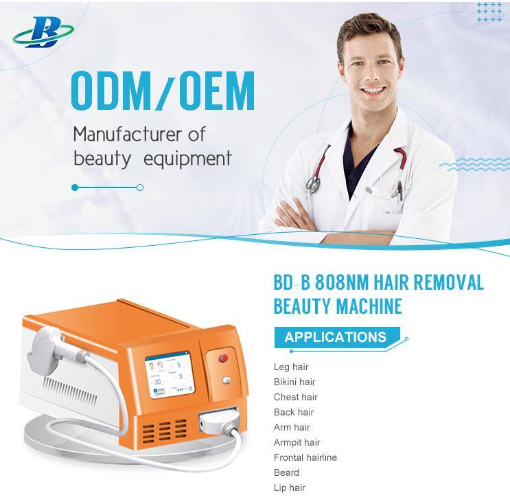 Professional Laser Hair Removal Machine with 808nm Diode Laser