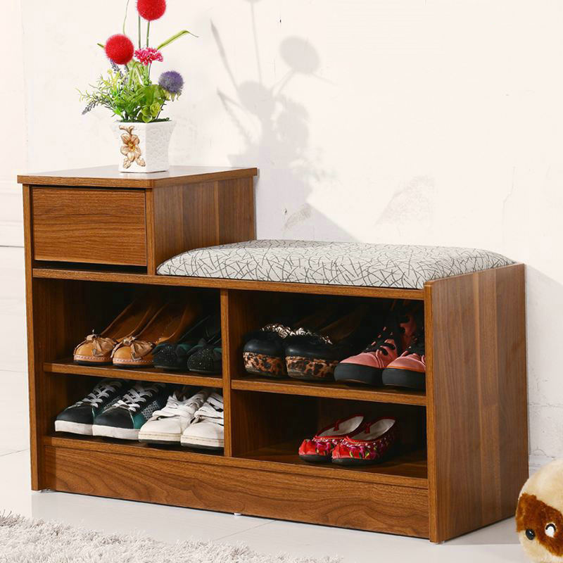 Wooden Shoe Cabinet