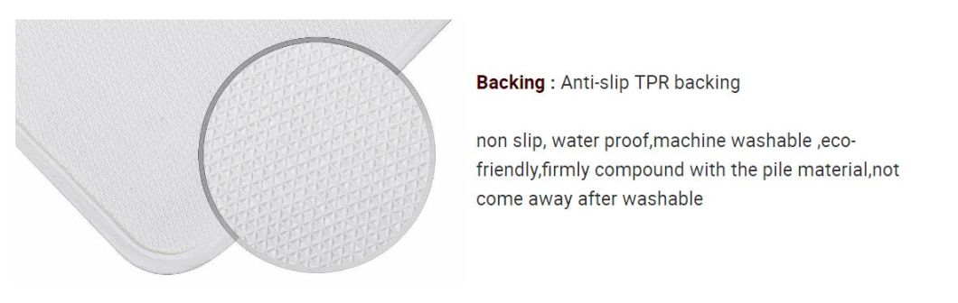 Anti Slip Indoor Bath Room Printing Mat