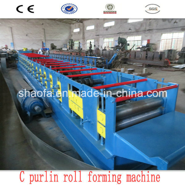 C Shape Purline Cold Roll Forming Machine