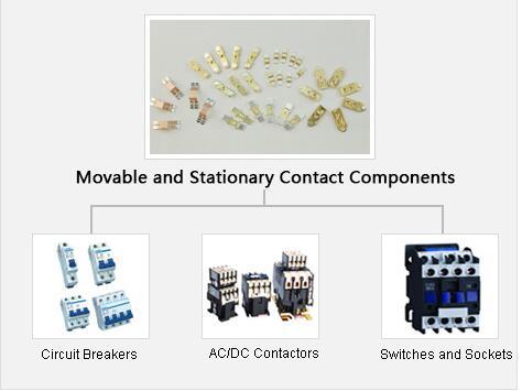 Metal Contact Parts, Electrical Terminal, Electrical Silver Contact Component for Switch Relay and Contactor