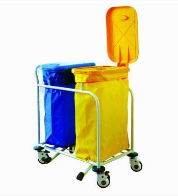 Medical Equipment Sewage Collection Medical Trolley (N-16)