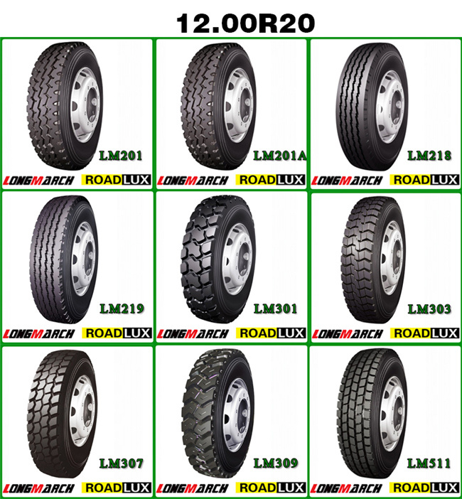 Longmarch Radial Color Inner Tube Truck Tires (12.00r20 11.00r20 9.00r20)