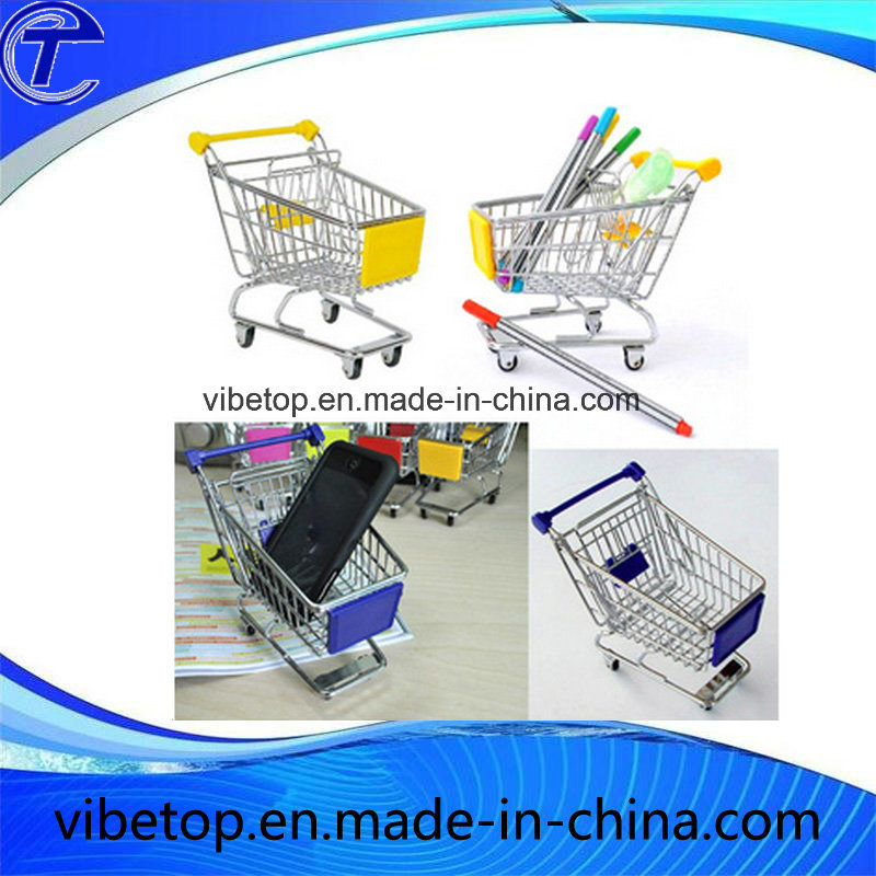 Cheap Price Desktop Storage Mini Shopping Cart