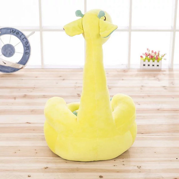 Kids Giraffe Plush Sofa Seat, Soft Tatami Chairs, Birthday Gifts