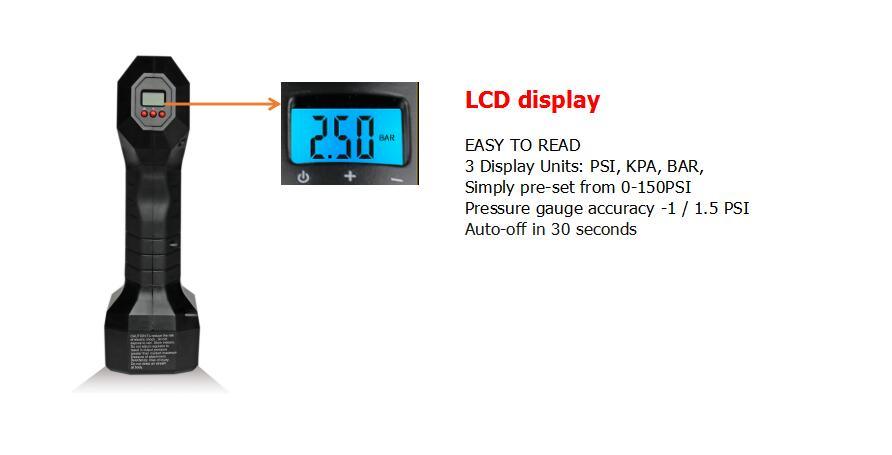 12V Electronic Mini Portable Air Compressor