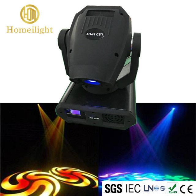 DMX Disco Stage Spot Lighting 60W LED Moving Head Light