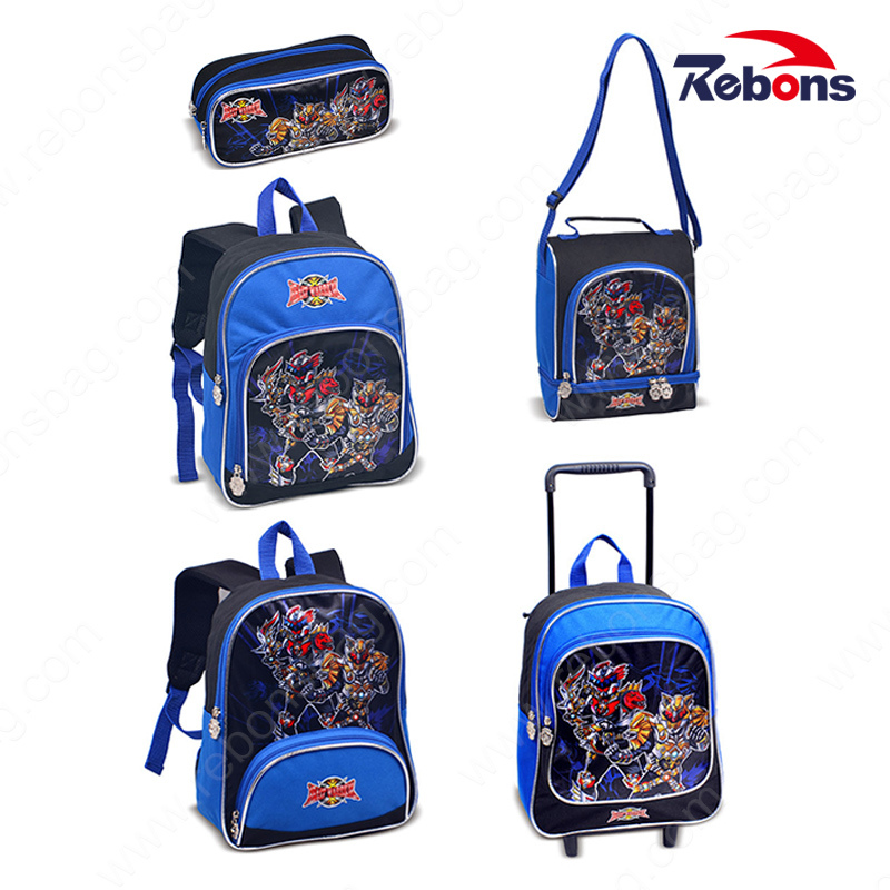 Promotion Personalised Cute Cartoon Printed Bag School Backpack for Children