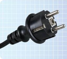 Certificated Power Cord Plug for Germany and European Countries (YS-01A)