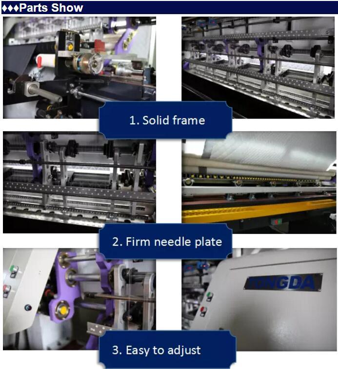 China Manufacturer High Speed Shuttle Sewing Quilting Machine for Comforters