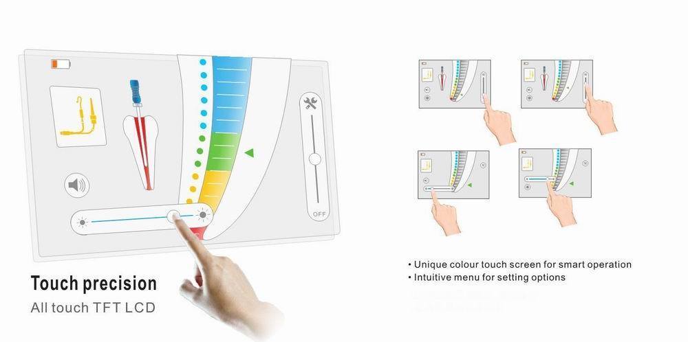 Touch TFT LCD Woodpecker Dental Apex Locator