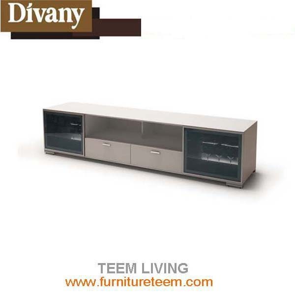 Hot Sale TV Cabinet General Use Solid Wood Leg TV Stand for Hotel