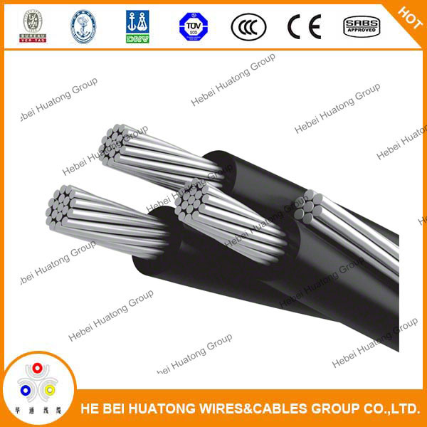 ABC Cable Aluminum Conductor XLPE Insulated Cable, Overhead Aerial Bundle Cable, Douplex/Triple/Quadruplex Service Drop Cable, Urd Cable, Ud Cable